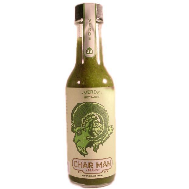 Char Man Verde Hot Sauce 148ml (5oz)