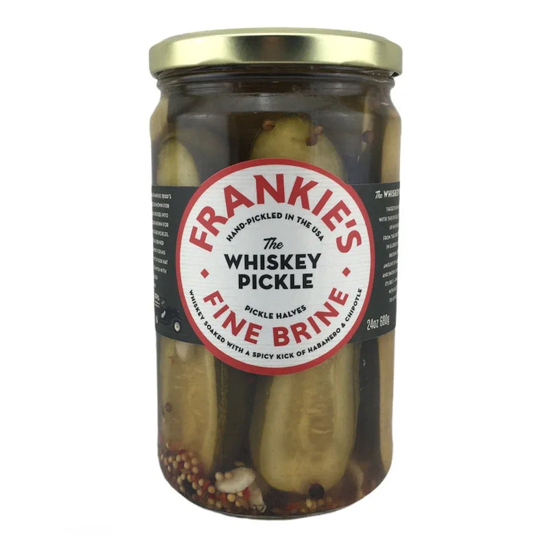 Frankies Fine Brine - The Whiskey Pickle 24oz (680gm) - Chile Mojo