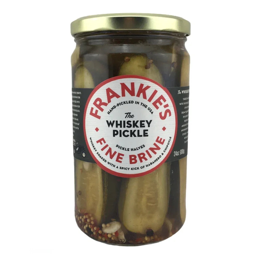 Frankies Fine Brine - The Whiskey Pickle 24oz (680gm) - Chile Mojo
