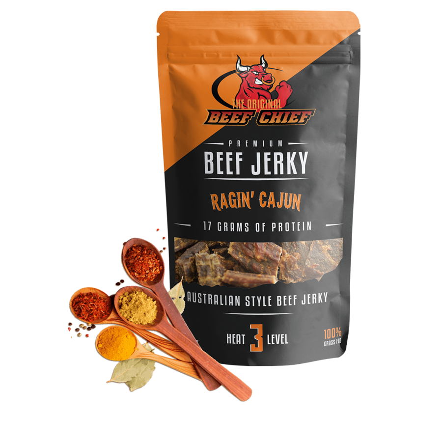 Beef Chief Jerky - Ragin' Cajun 30gm