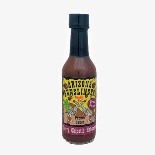 Arizona Gunslinger CHERRY Chipotle Habanero Hot Sauce 148ml (5oz)