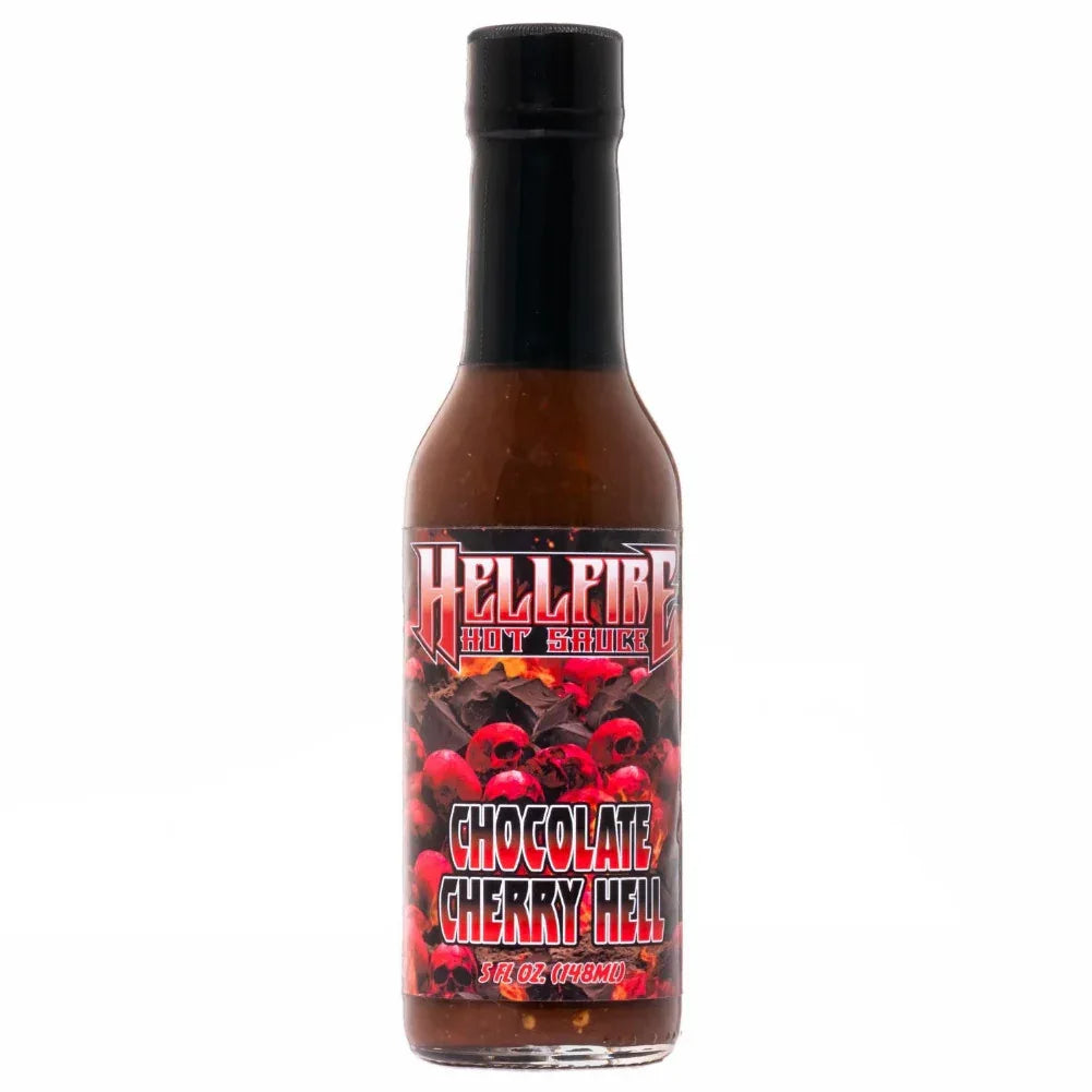Hellfire Chocolate Cherry Hell Hot Sauce 148ml (5oz) - Chile Mojo