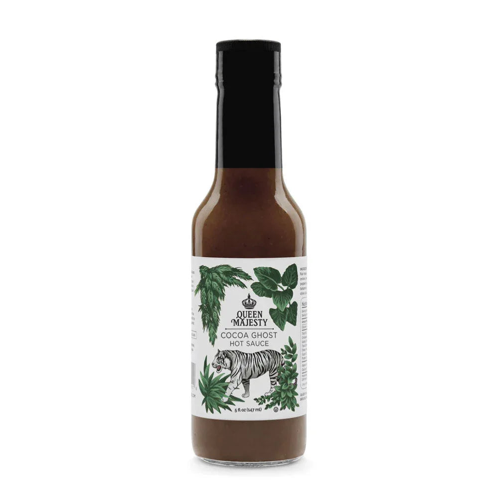 Queen Majesty Cocoa Ghost Hot Sauce 148ml (5oz) - Chile Mojo