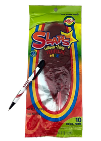 Pigui Slaps Mexican Candy Tropical Flavor Mix - 10 pieces (95gm) - Chile Mojo