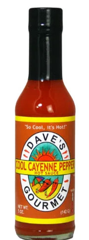 Daves Cool Cayenne Hot Sauce 148ml (5oz) - Chile Mojo