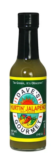 Daves Hurtin Jalapeno Hot Sauce 5oz (148ml) - Chile Mojo