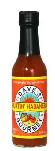 Daves Hurtin Habanero Hot Sauce 148ml (5oz) - Chile Mojo