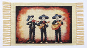 Day of the Dead Digital Print Placemat - Tres Mariachis - Chile Mojo