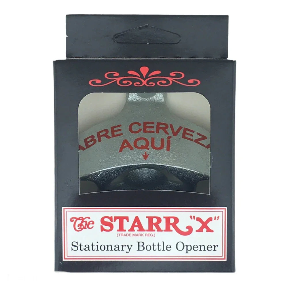 Starr X wall mounted bottle opener - Abre Cerveza Aqui - Chile Mojo