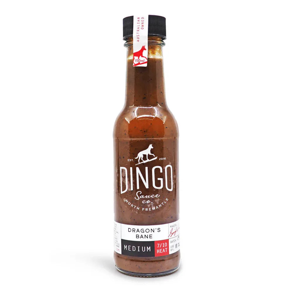 Dingo Sauce Co. Dragons Bane Hot Sauce 150ml - Chile Mojo
