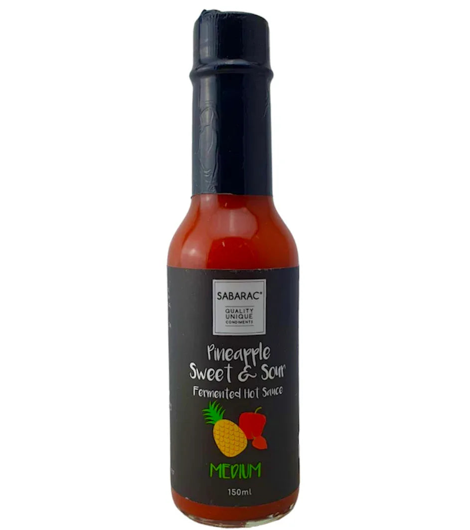 Sabarac Pineapple Sweet and Sour Fermented Hot Sauce 150ml - Chile Mojo