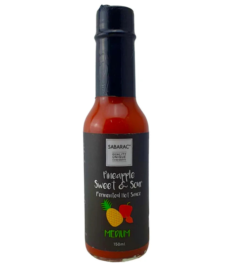 Sabarac Pineapple Sweet and Sour Fermented Hot Sauce 150ml - Chile Mojo