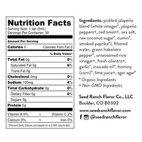 Seed Ranch Flavor Co. Everything But The Taco Hot Sauce 5oz (148ml) - Chile Mojo
