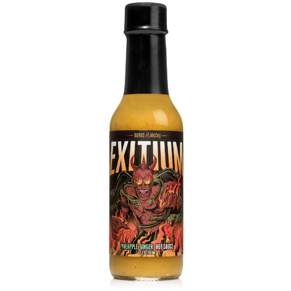 Burns and McCoy Exitium Pineapple Ginger Hot Sauce 148ml (5oz)