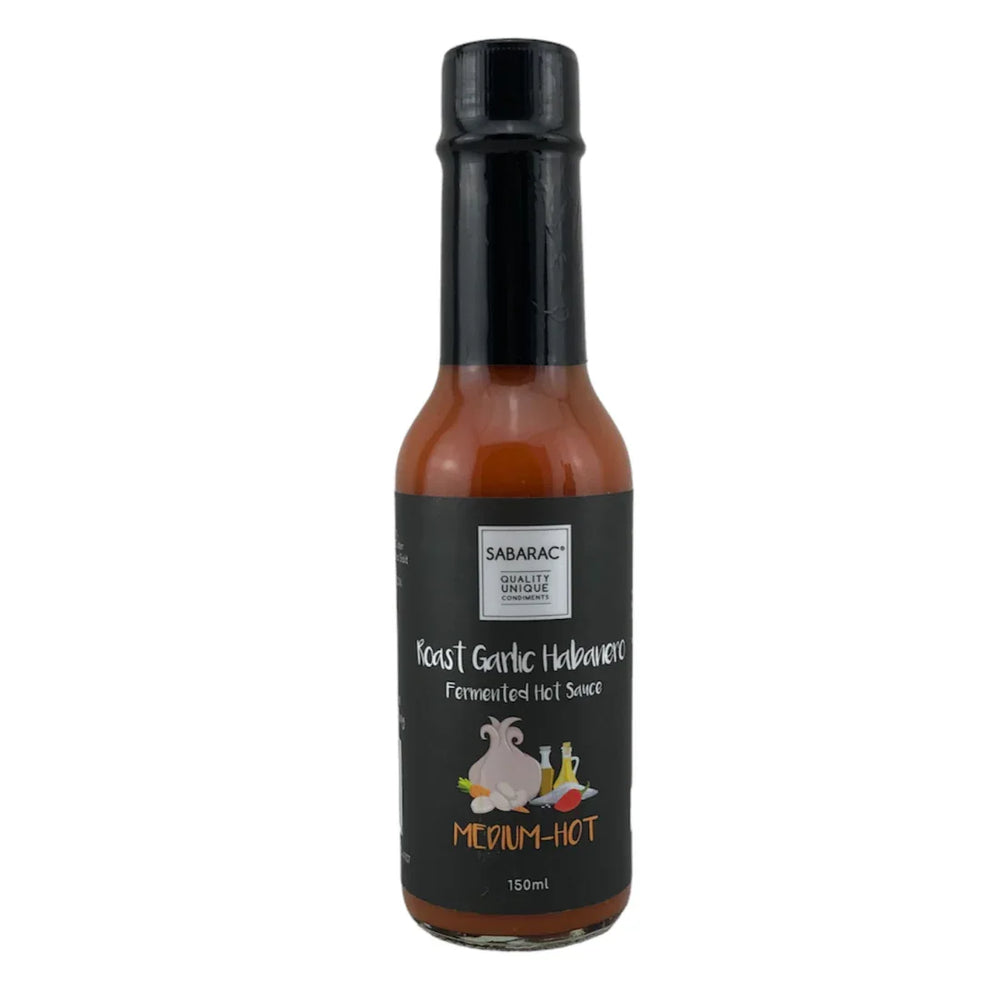Sabarac Fermented Roast Garlic Habanero Hot Sauce 150ml - Chile Mojo