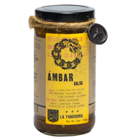 La Fundidora Salsa Ambar - Jalapeno and Fire Roasted Tomatoes 340gm - Chile Mojo