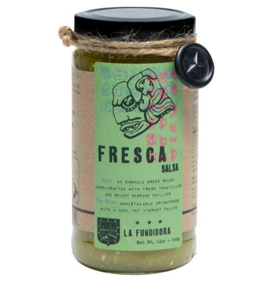 La Fundidora Salsa Fresca - Green Tomatillo Serrano 340gm