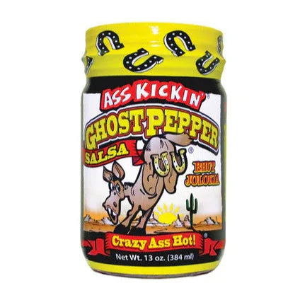 Ass Kickin Ghost Pepper Salsa 13oz (384ml) - Chile Mojo