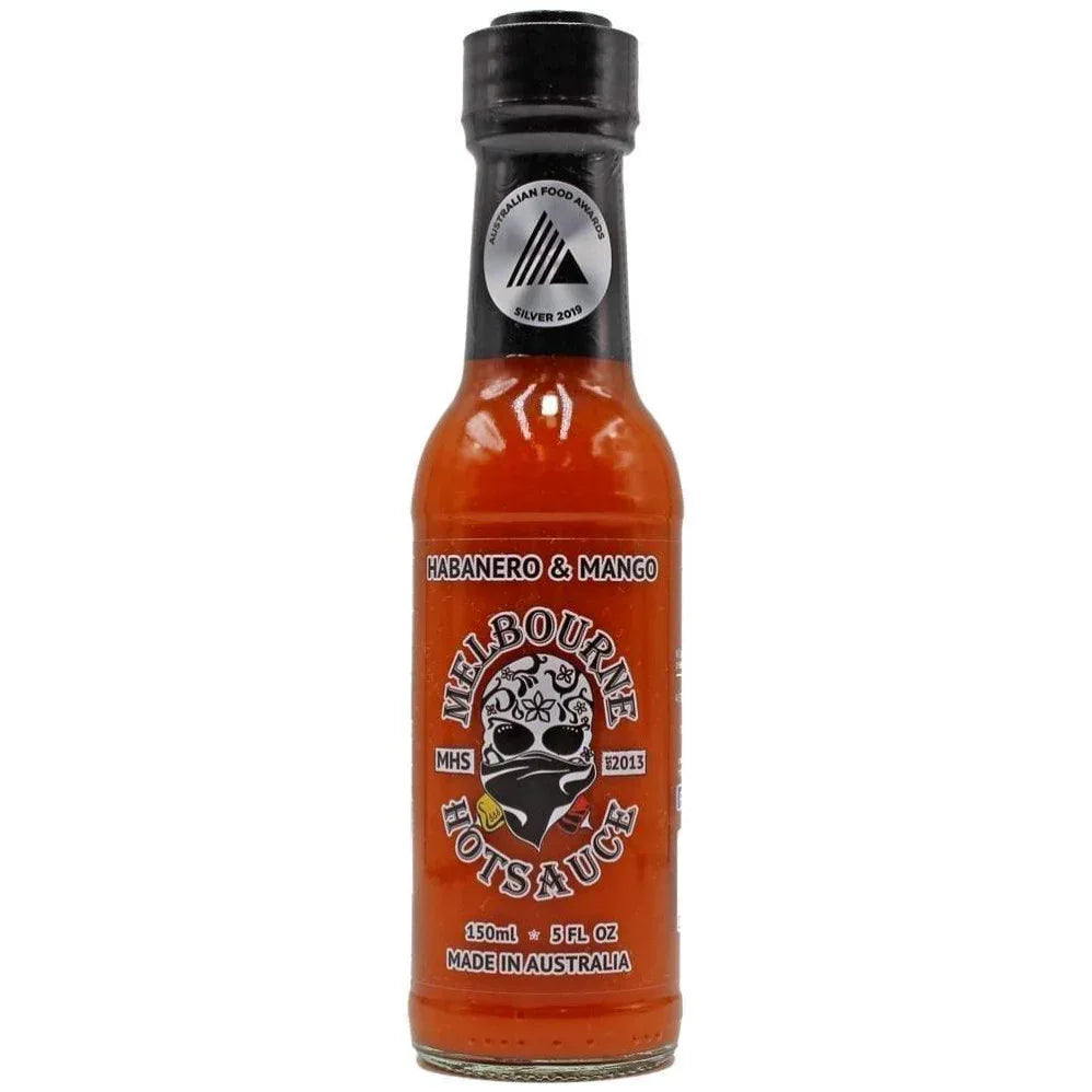 Melbourne Hot Sauce Habanero and Mango 150ml - Chile Mojo
