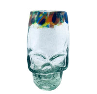 Handmade Mexican Calavera Skull Shot Glass - Chile Mojo