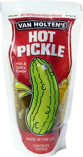 Van Holtens Pickle-in-a-Pouch - Hot n Spicy - Chile Mojo