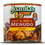 Juanitas Hot n Spicy Menudo Picoso 709gm - 25oz - Chile Mojo