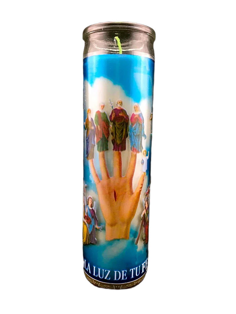 Mexican Candle - Powerful Hand - Mano Poderosa - Chile Mojo