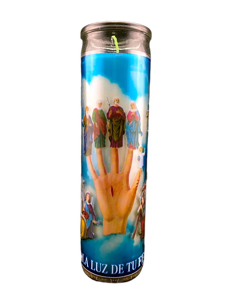 Mexican Candle - Powerful Hand - Mano Poderosa