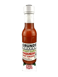 Grunds Roast Garlic Habanero Hot Sauce 165gm - Chile Mojo