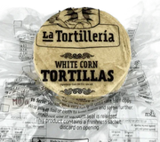 La Tortilleria Corn Tortillas 11cm - 500gm - approx 34 - Chile Mojo