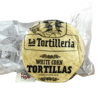 La Tortilleria Corn Tortillas 11cm - 500gm - approx 34 - Chile Mojo