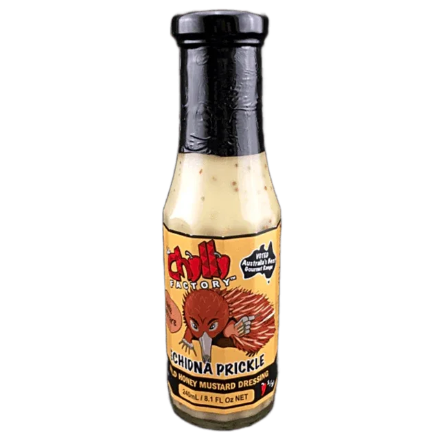 Chilli Factory Echidna Prickle Chilli Honey Mustard Dressing 240ml - Chile Mojo