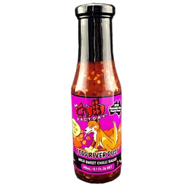 Chilli Factory Todd River Dust Mild Sweet Chilli Sauce 240ml