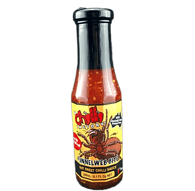 Chilli Factory Funnelweb Bite Hot Sweet Chilli Sauce 240ml