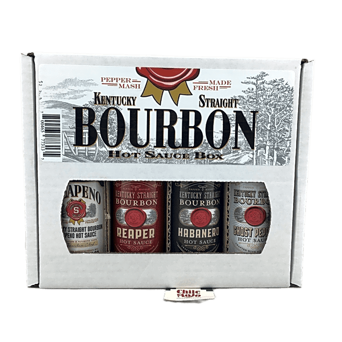 Kentucky Straight Bourbon Hot Sauce 4-pack