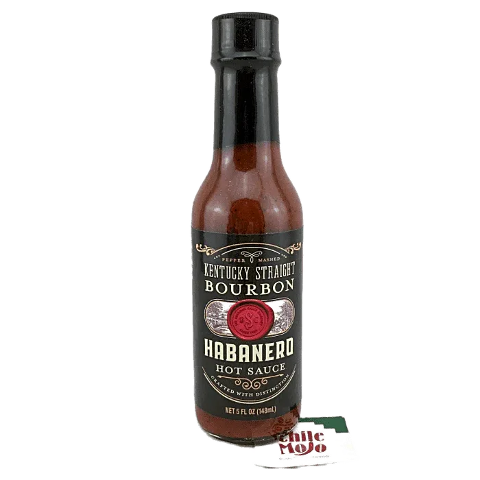 Kentucky Straight Bourbon Habanero Sauce 148ml - Chile Mojo