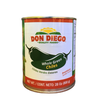 Don Diego Whole Green Mild Chiles 765gm (27oz) - Chile Mojo