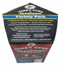 Hi Mountain Jerky Cure and Seasoning - Variety Pack 2 (288gm) - Chile Mojo