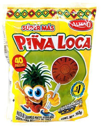 Alteno Pina Loca Crazy Pinapple Mexican lollipop - Chile Mojo