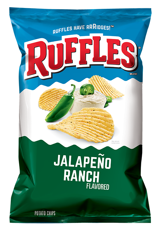 Ruffles Jalapeno Ranch Potato Chips 184gm