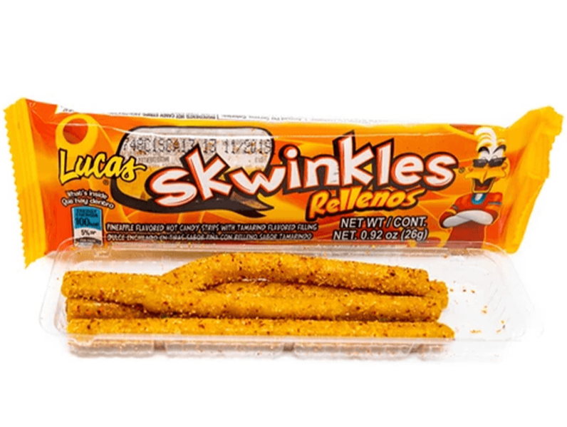 Lucas Skwinkles Rellenos Pineapple Mexican Candy