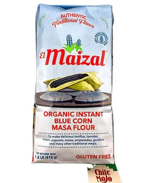 El Maizal BLUE Corn Masa Flour 816gm - Chile Mojo