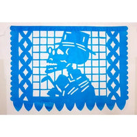 Papel Picado - paper Dia de Muertos 10 sheets 47cm x 34cm (5 meters) - Chile Mojo