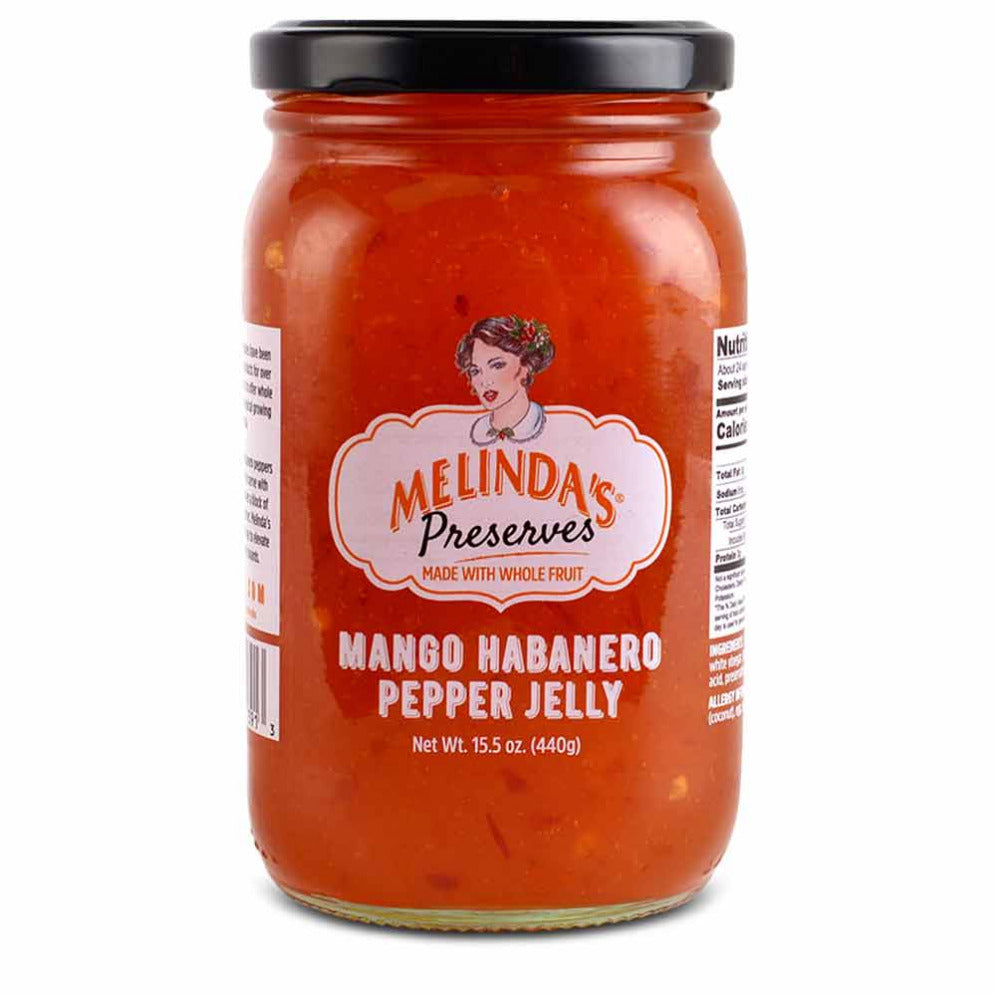 Melindas Mango Habanero Pepper Jelly 440gm