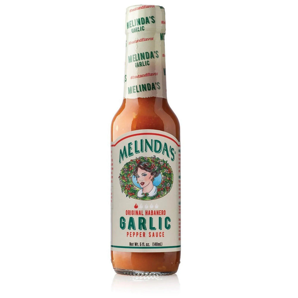 Melindas Garlic Habanero Hot Sauce 148ml