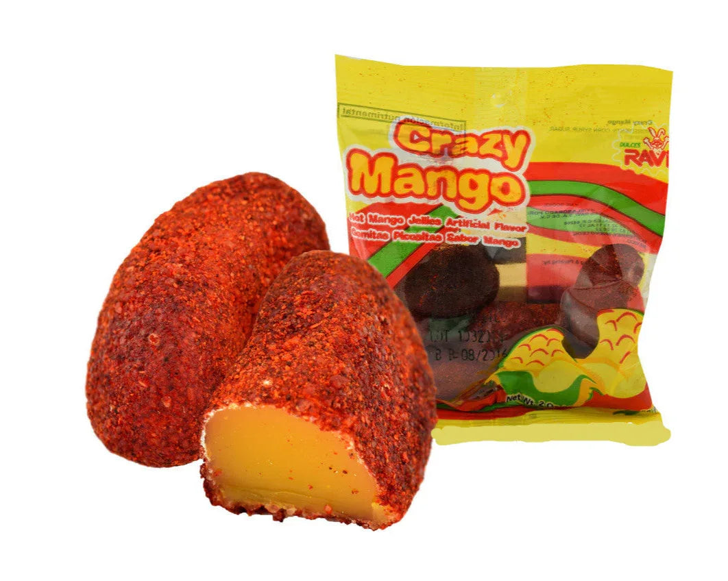 Ravi Crazy Mango Mexican Jelly Candy - Chile Mojo