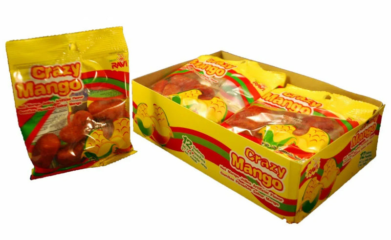 Ravi Crazy Mango Mexican Jelly Candy - Chile Mojo