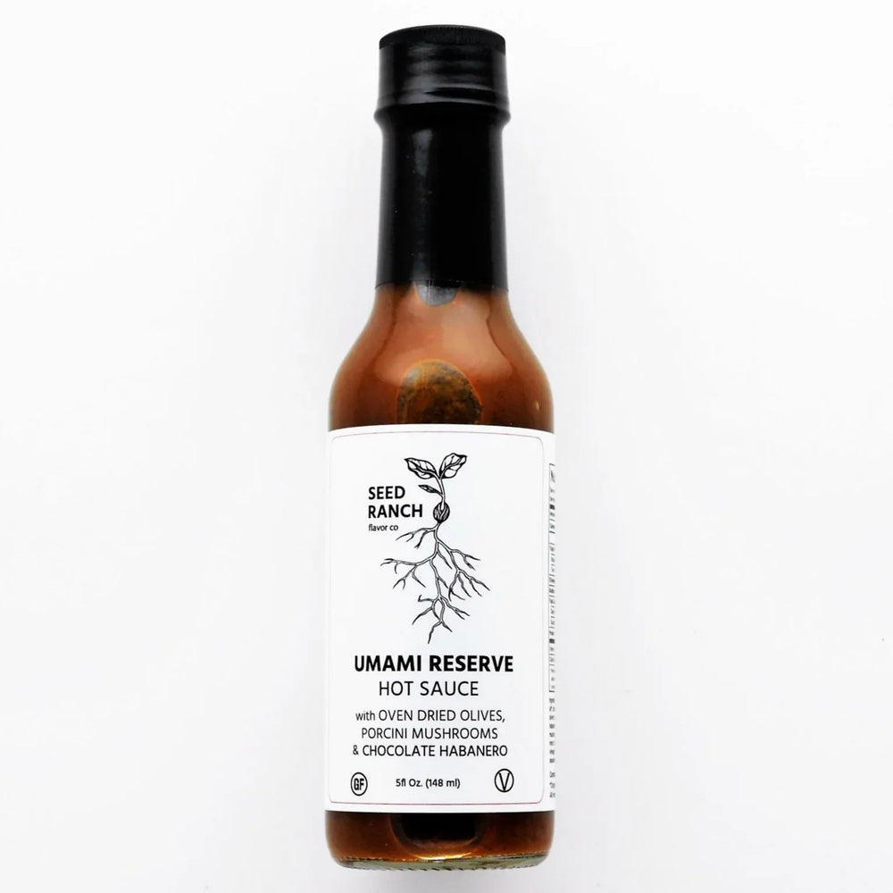 Seed Ranch Flavor Co. Umami Reserve Hot Sauce 5oz (148ml) - Chile Mojo