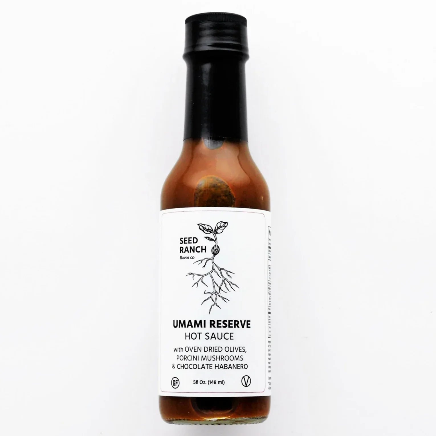 Seed Ranch Flavor Co. Umami Reserve Hot Sauce 5oz (148ml) - Chile Mojo
