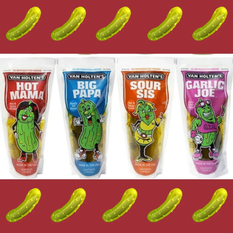 Van Holtens Pickle-in-a-Pouch Character Mix Pack - Chile Mojo